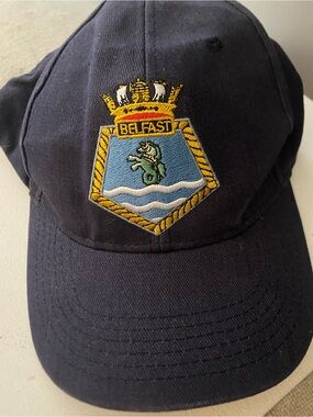 Source Unknown Navy Baseball Cap with Belfast Crest